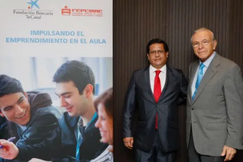 Fundación bancaria de España traerá a Perú su programa Jóvenes Emprendedores