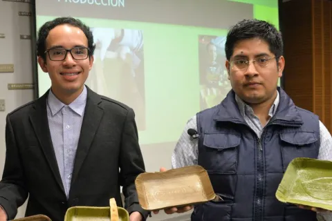 Emprendedores peruanos crean platos biodegradables a base de hojas de plátano