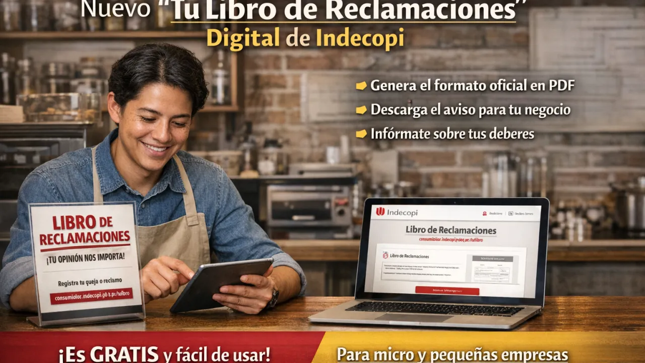 Indecopi lanzó su herramienta gratuita para el Libro de Reclamaciones. ¿Es suficiente para tu negocio?