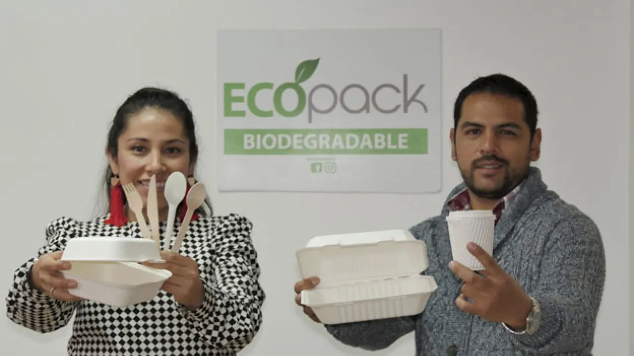 Pareja de emprendedores peruanos brinda alternativas ecológicas para reemplazar uso del plástico