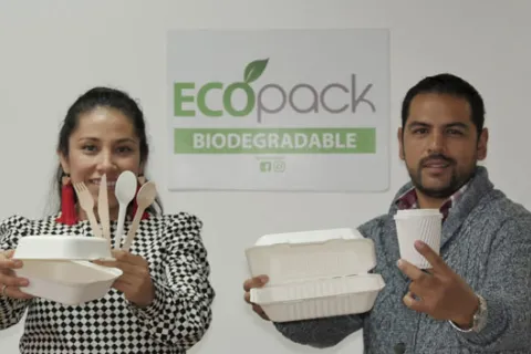 Pareja de emprendedores peruanos brinda alternativas ecológicas para reemplazar uso del plástico