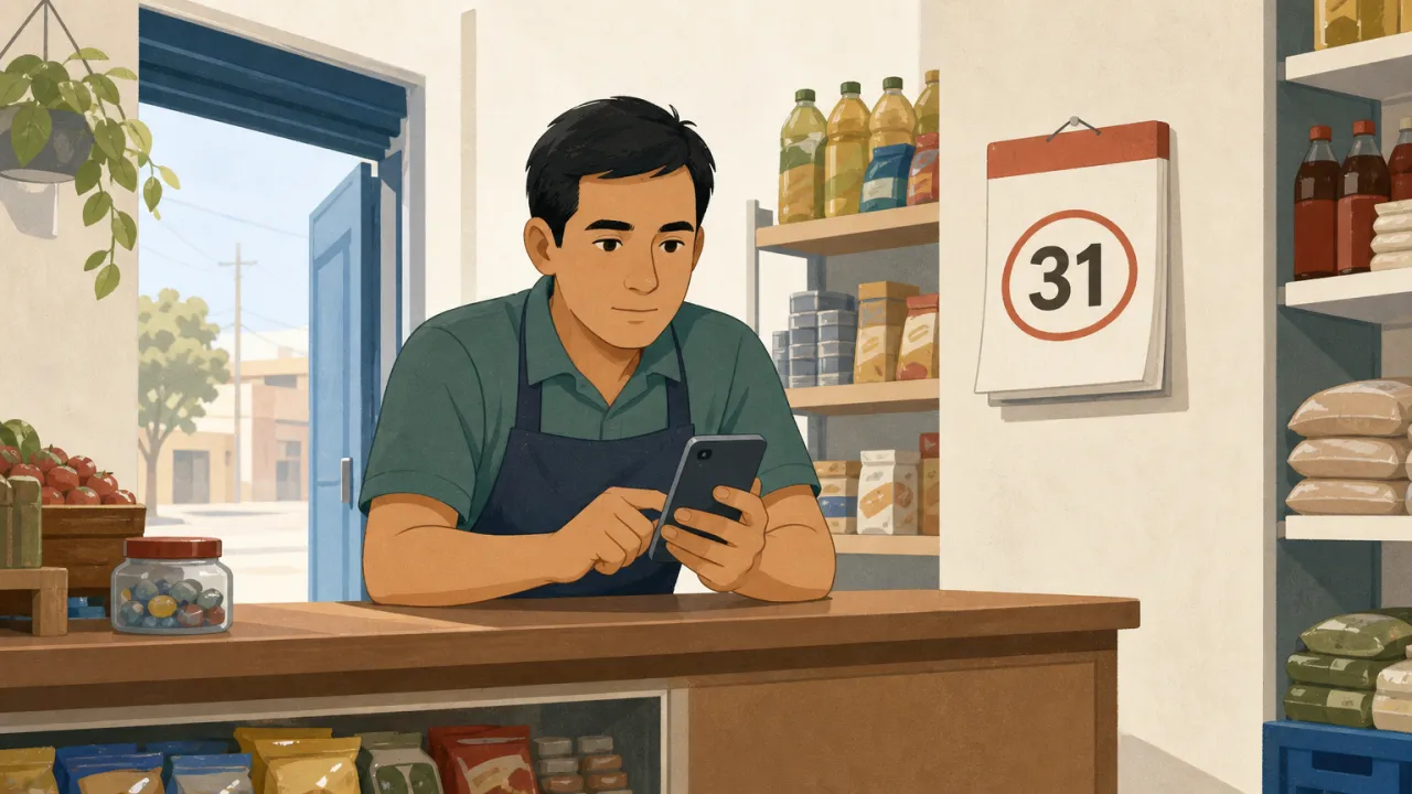 Ilustración sobre el plazo de SUNAT para validar el correo y el celular registrados en el RUC antes de fin de agosto.