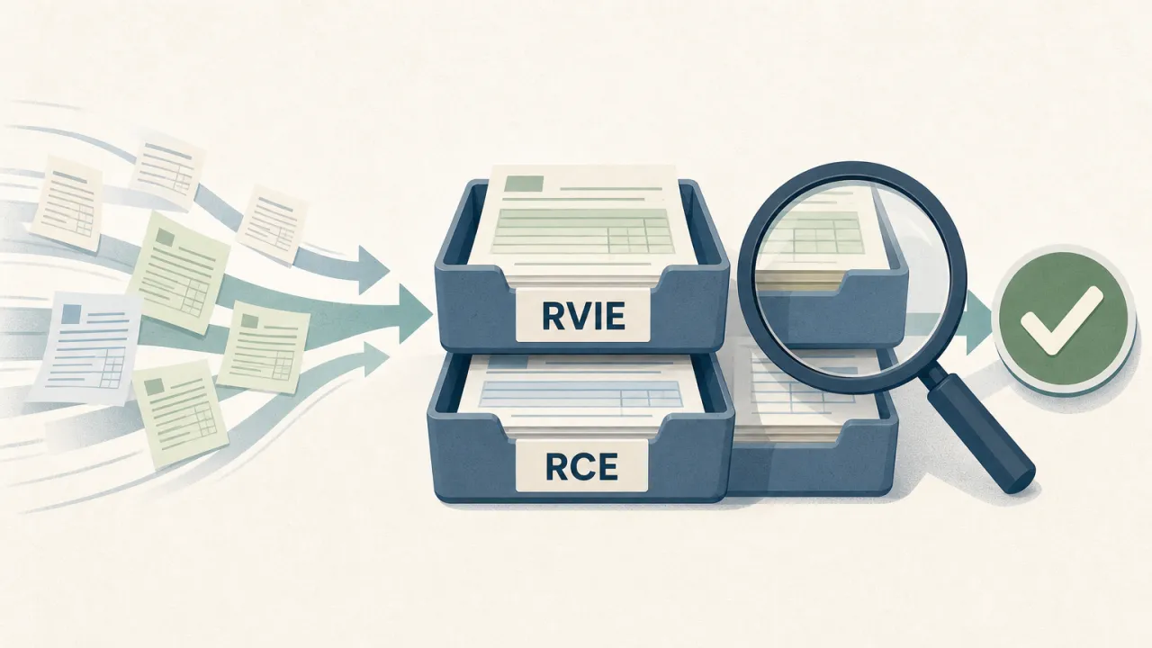 Ilustración del funcionamiento del SIRE: los comprobantes electrónicos alimentan una propuesta de registro de ventas y de compras que el contribuyente revisa antes de aceptar.