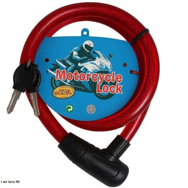 Cadena de Seguridad 1.2m x 19mm Rojo