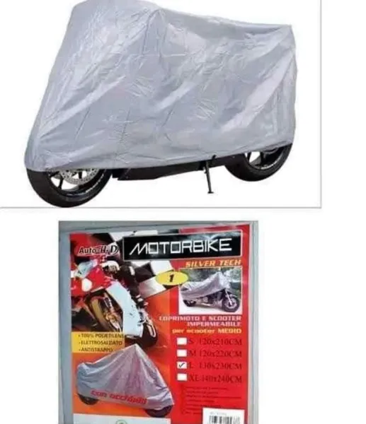 Funda de moto de polietileno