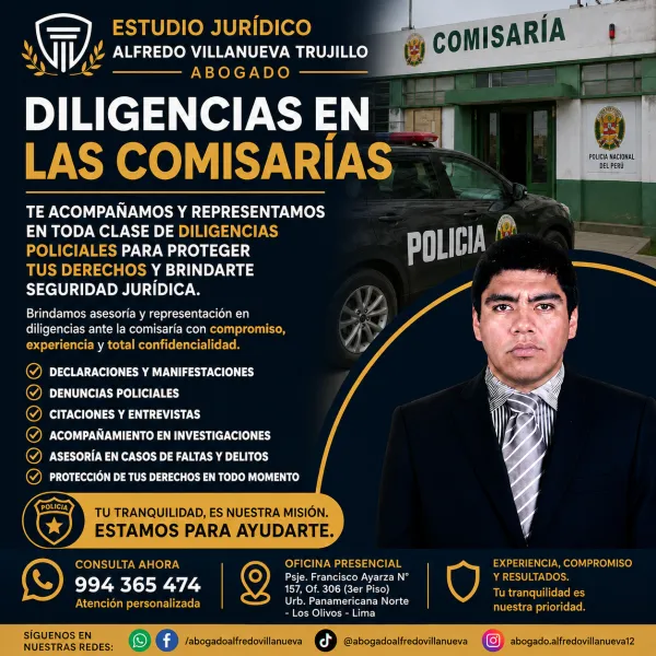 DILIGENCIAS EN COMISARÍAS 