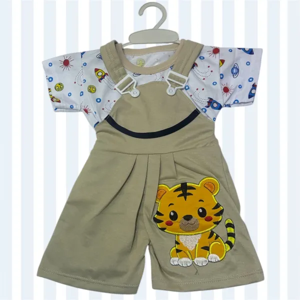 conjunto dos piezas para niños casual y bonito talla 2