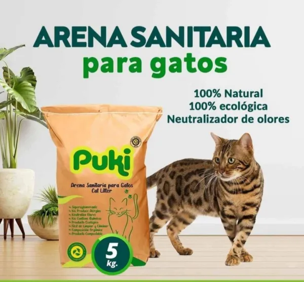 Arena Perlada para Gatos