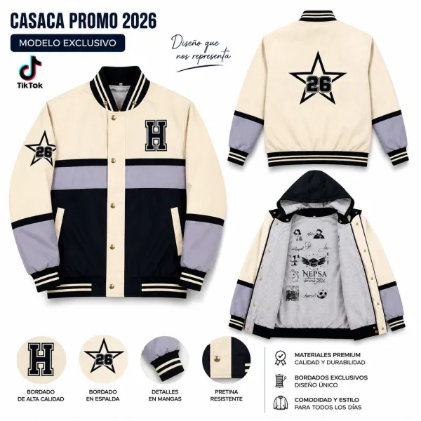 Casaca de promoción tela prada
