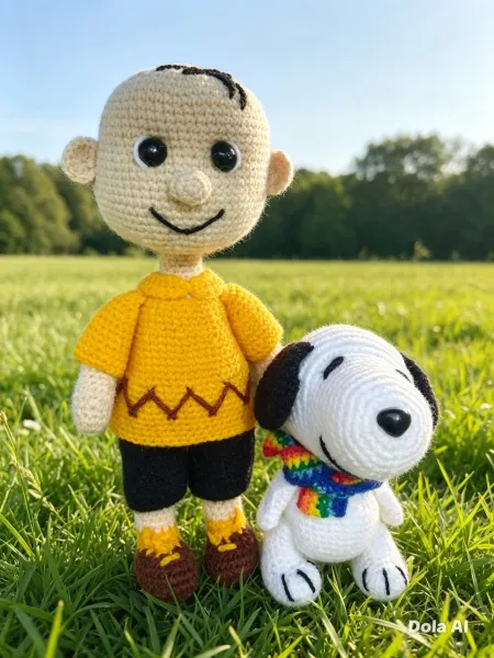Charly Braun y Snoopy