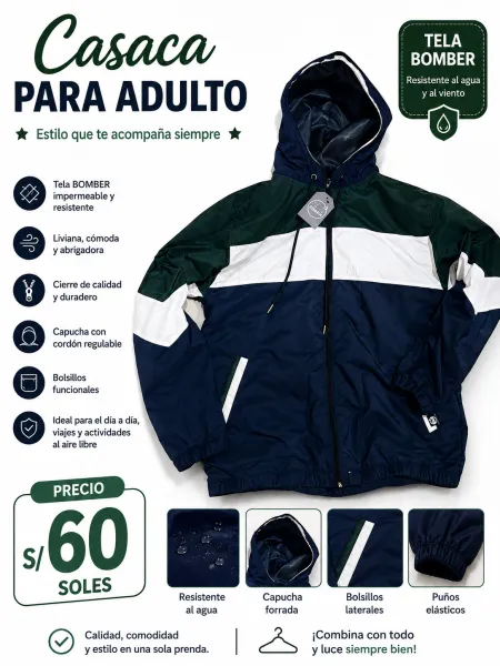 Casacas  adulto