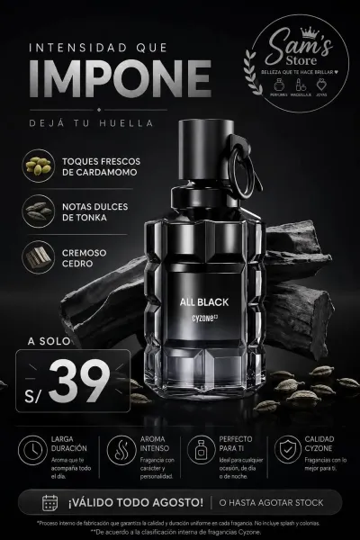 All Black de Cyzone