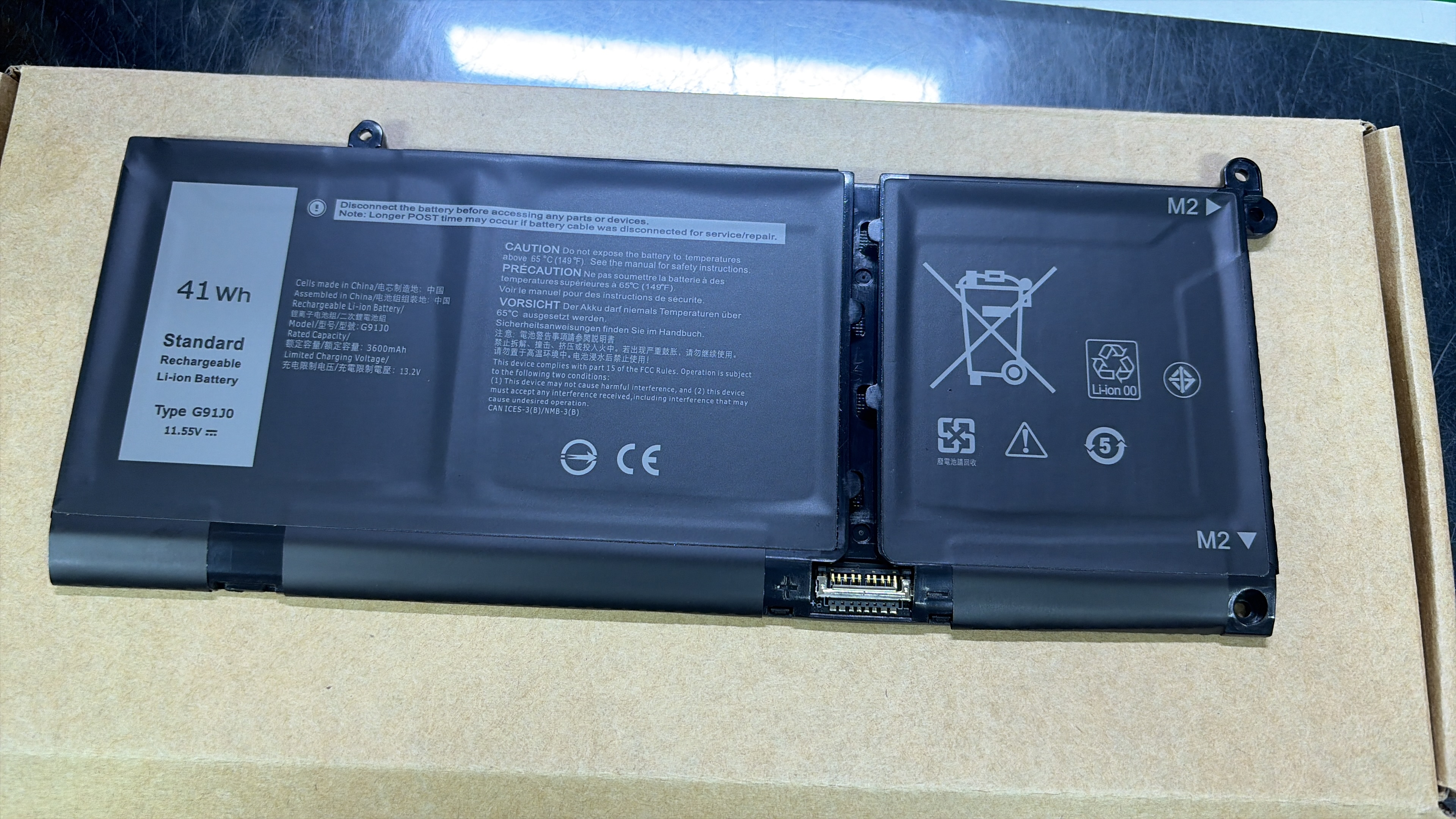 BATERIA PARA LAPTOP DELL G91J0 - TIMEK