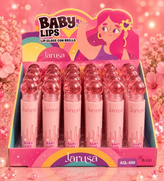 Lip Gloss con Brillo - Jarusa