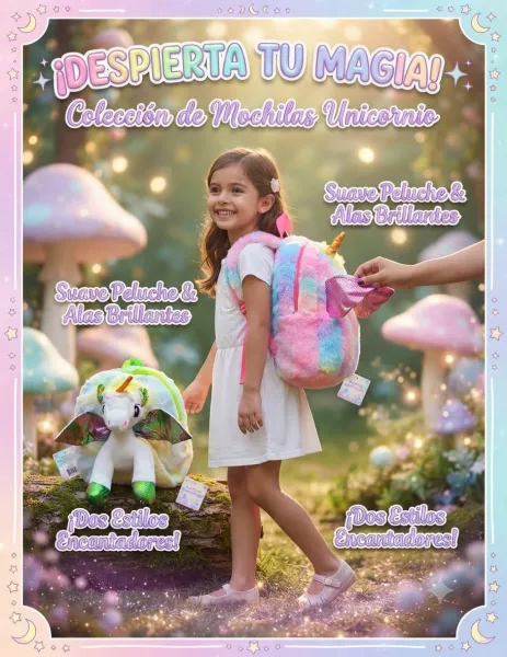 mochila unicornio
