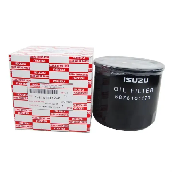 5-87610117-0 FILTRO DE ACEITE ISUZU NPR, NKR, NPS, VKR (como NKR66, NKR81, NPR72, NPS72) (PREGUNTAR PRECIO POR MAYOR)