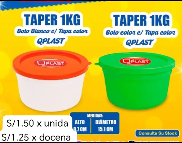 Taper bolo 1 Kg x doc