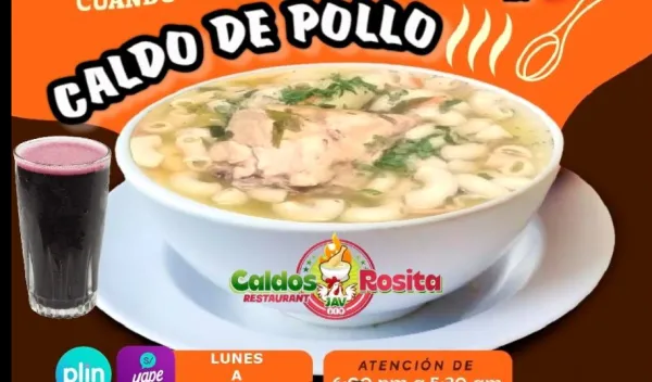 CALDO DE POLLO