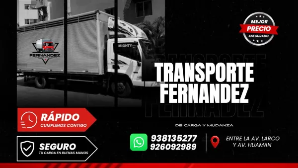Transportes de carga y mudanzas