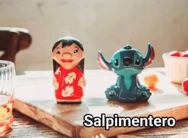 Salpimentero Stitch