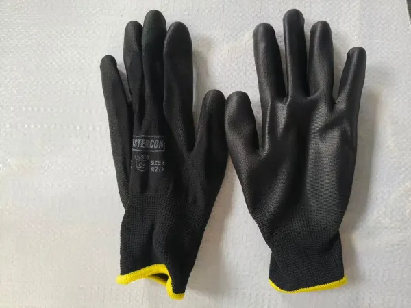 240 Pares de Guantes negros de Poliuretano (PU)