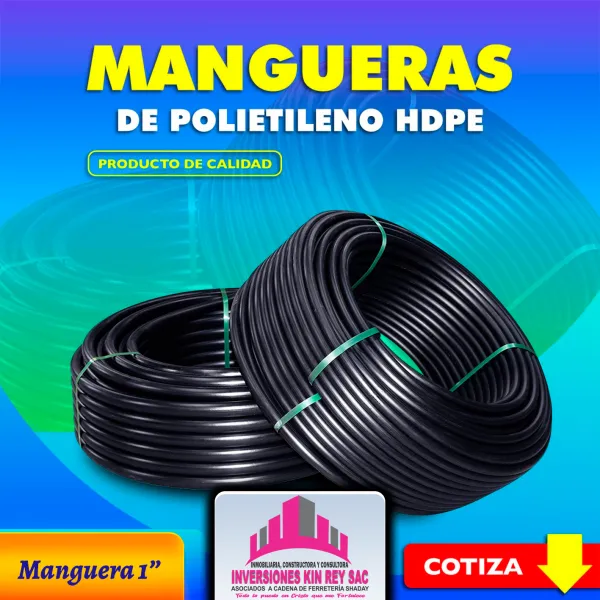 Manguera 1" Polietileno