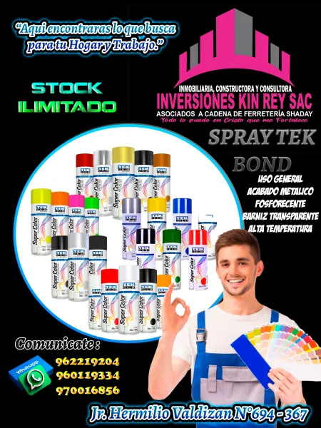 SPRAY TECK BOOM