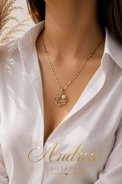 Collar sol y arena