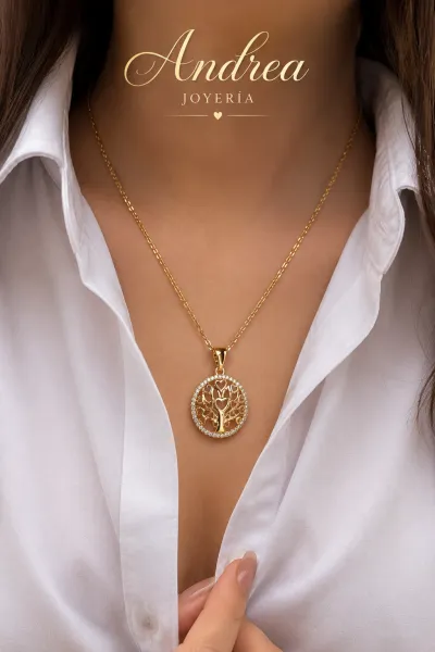Collar árbol de la vida love