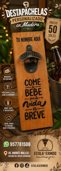 Destapachela personalizados