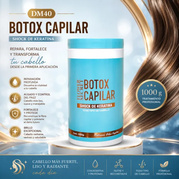 BOTOX CAPILAR HIDRATACIÓN INTENSA 1000G