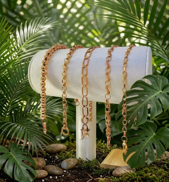 Pulseras en oro 18k