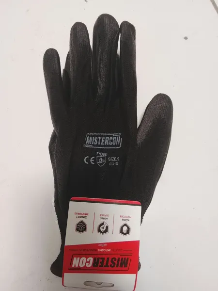 Guantes negro en caja de 144 pares talla 7_8_9