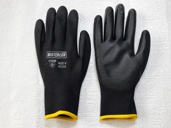 📦🔥 CAJA x240 PARES – 🧤 GUANTES DE POLIÉSTER RECUBIERTOS DE POLIURETANO (PU) EN LA PALMA ✋ (otra presentación)