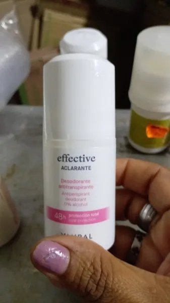 Desodorante alarmante