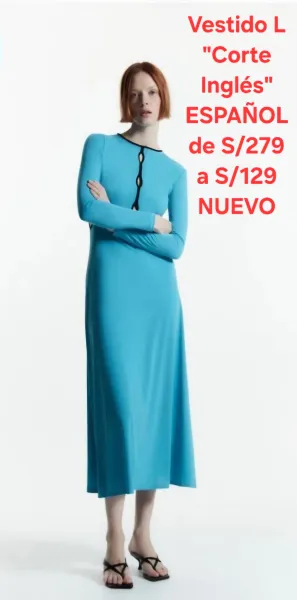 Dress Corte Inglés talla L "SFERA" de 250 stretch