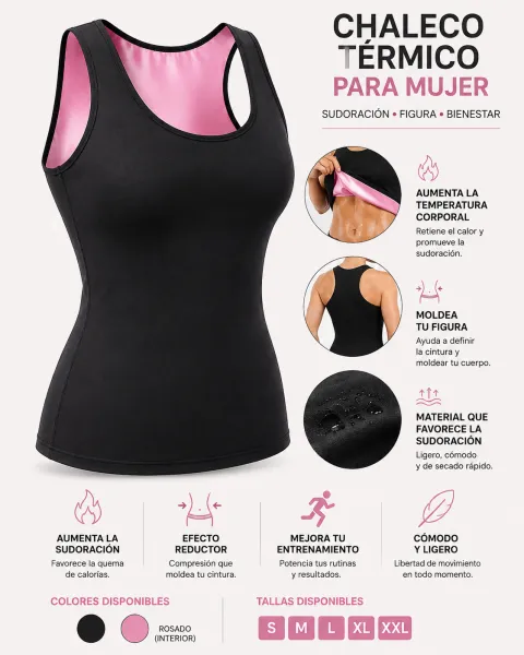 CHALECO TERMICO DEPORTIVO