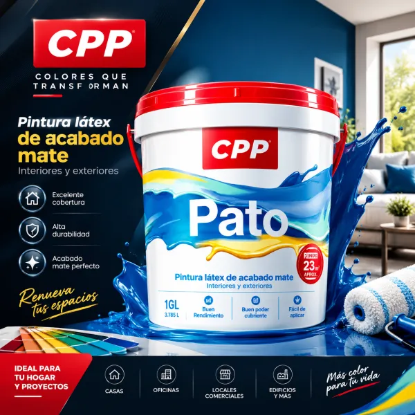 PINTURA LATEX CCP PATO