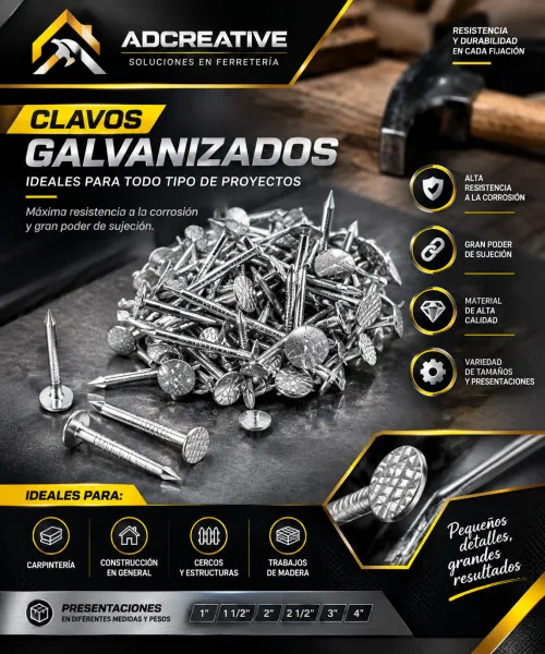 CLAVO DE CONCRETO