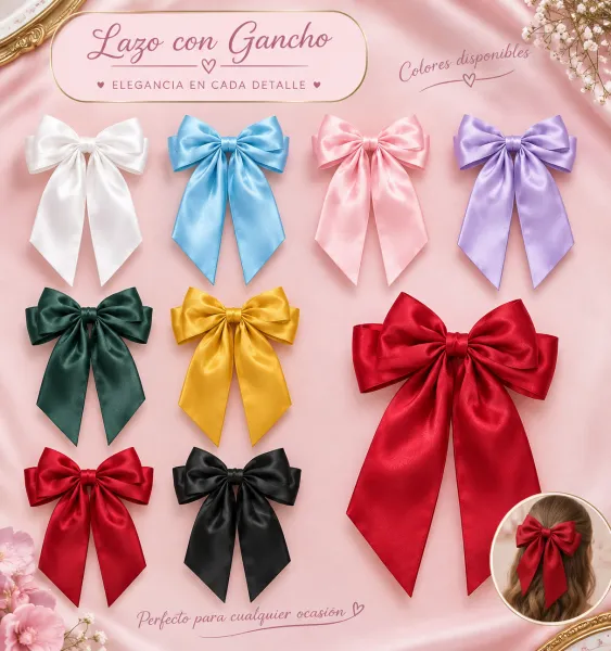 🎀 LAZO SATINADO PRINCESS