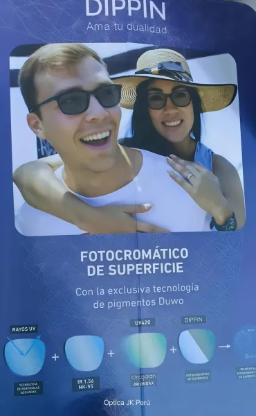 Lunas antirreflejo/fotocromáticas/filtro contra la luz azul - DIPPIN