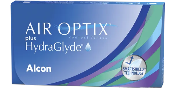 AIR OPTIX HYDRAGLYDE MIOPIA - 8.00 HIDROGEL DE SILICONA