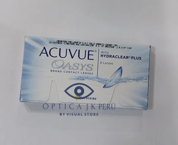 LENTES DE CONTACTO ACUVUE OASYS -800 MIOPÍA HIDROGEL